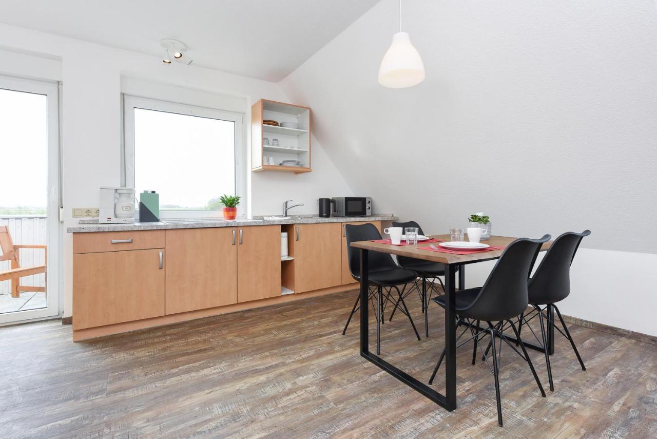 Ferienwohnung 2 Und 3 Im Haus Meeresbrise Carolinensiel Buitenkant foto